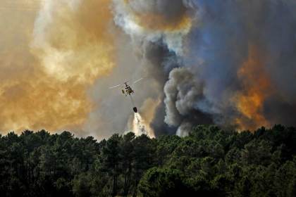 Se agrava el peligro de incendio en Portugal ante temperaturas cercanas a 38 grados