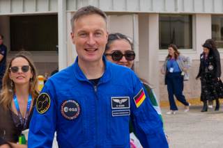 "Yo pienso que Artemis va a salir", dice el astronauta alemán de EEI Matthias Maurer