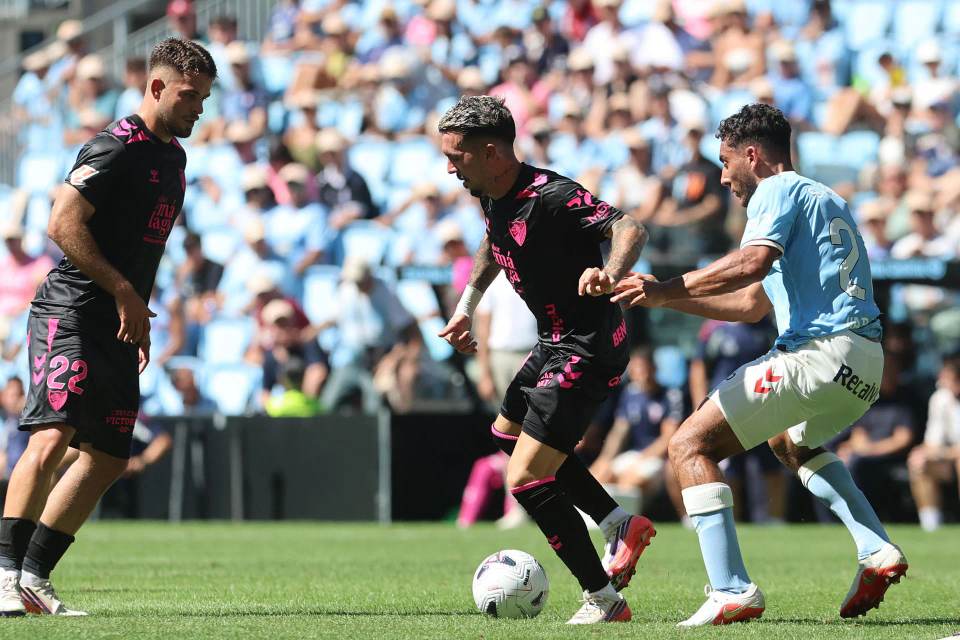 1-1. Adrián Niño reaparece con un gol y da el empate al Málaga