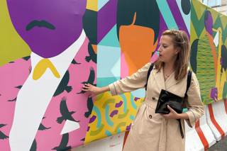 El Lincoln Center estrena un gran mural de la española Vanesa Álvarez para su expansión