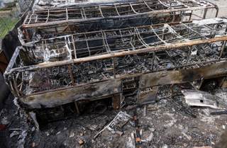 Rusia ataca con 268 drones Ucrania y bombardea con un misil balístico Mikoláyiv
