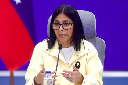 Delcy Rodríguez asegura que tiene un problema de salud, sin dar más detalles