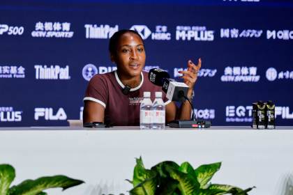 Gauff, "sin expectativas" en Pekín y con la vista puesta en 2027