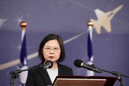 La expresidenta taiwanesa Tsai Ing-wen denuncia desde EEUU la presión china contra la isla