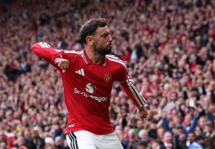5-2. Bruno Fernandes desata el poder del United