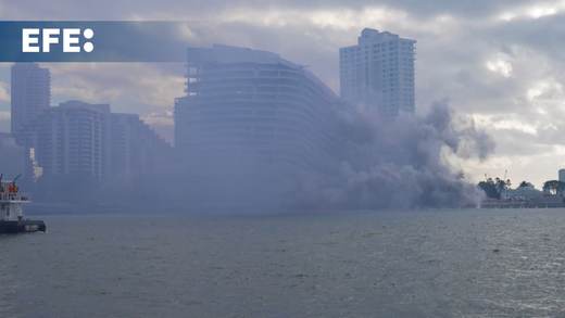 El icónico hotel Mandarin Oriental de Miami es demolido tras 25 años en pie