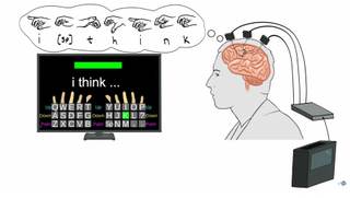 Una interfaz cerebro-computadora permite comunicarse a dos personas con parálisis