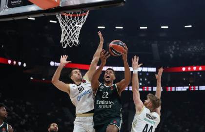 95-98. El Real Madrid sufre, pero sobrevive y se emplaza en la final con el Olympiacos