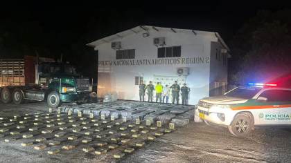 Incautan más de cuatro toneladas de marihuana en el centro-sur de Colombia