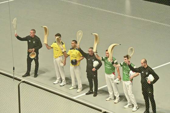 2-0. Euskadi derrota a España en el encuentro mundialista de cesta punta masculino