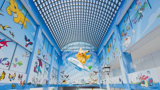 El primer aeropuerto con temática de Pokémon abrirá en julio sus puertas en Japón