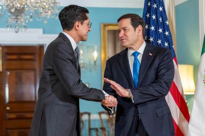 Rubio recibe al canciller de México en medio de diálogo para alcanzar un acuerdo comercial