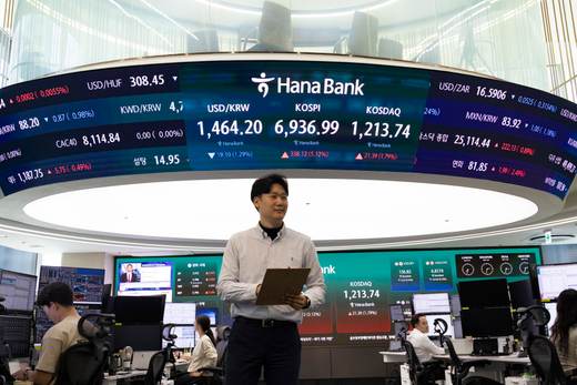 El Kospi surcoreano repunta un 5,12 % por tecnológicas y ante plan de escolta de EE. UU.