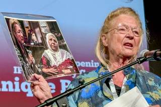 Presidenta saliente del FIP denuncia el "genocidio" en Gaza y el asesinato de periodistas