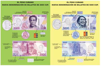 Cuba emite billetes de mayor denominación ante la elevada inflación y escasez de efectivo