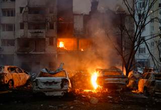 Rusia golpea Kiev con cerca de 30 misiles balísticos en la víspera de la cumbre de la OTAN