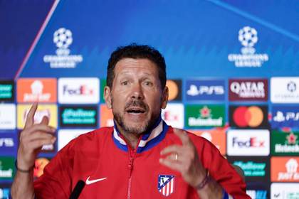 Simeone: “Estamos convencidos de lo que necesitamos"