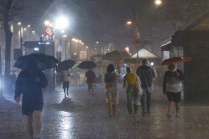 El temporal deja más de 100 litros por m2 en Barcelona y L'Hospitalet de Llobregat