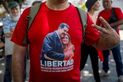Chavistas rechazan presencia de EE.UU. en Venezuela y exigen liberación de Maduro