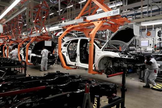 México fabricó en junio un 1,89 % menos automóviles y redujo sus exportaciones un 9,20 %