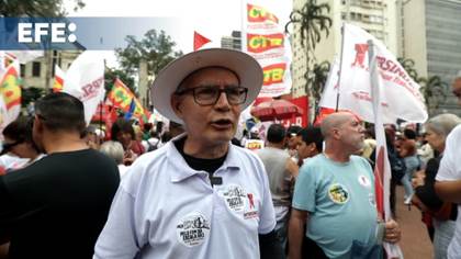 Sindicatos piden reducción de la jornada laboral en Brasil en actos sin Lula
