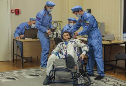 Rusia lanza nave Soyuz MS-29 con tres tripulantes a bordo rumbo a la Estación Espacial