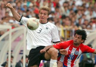 Cuando Paraguay llevó al límite a Alemania en 2002: “Un equipo físico, defendía muy bien”