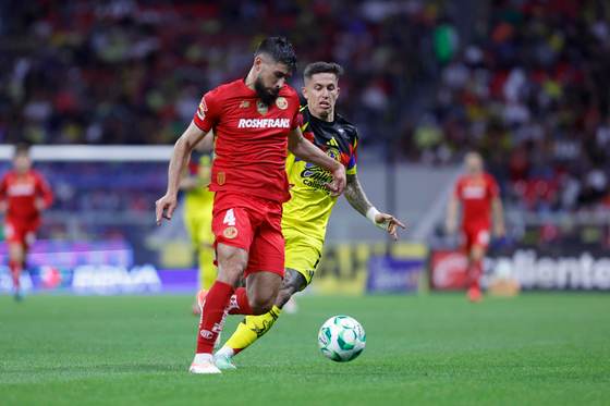 El uruguayo Brian Rodríguez le da triunfo al América sobre el campeón Toluca