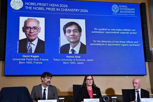 Nobel de Química para Kagan y Soai por las reacciones que conducen a la homoquiralidad