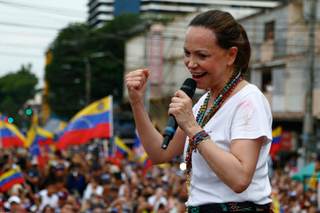 Partido de Machado dice que transición en Venezuela empezará con cronograma electoral