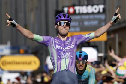 Mauro Schmid fue el "León de Belfort", Pogacar mantiene el maillot amarillo