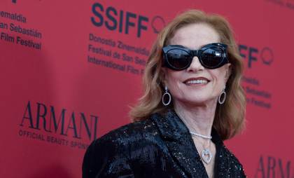 Isabelle Huppert, primera mujer al frente de Cinemateca francesa al suceder a Costa-Gavras