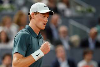 Sinner baja a Jódar de la nube