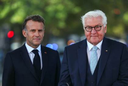 Macron y Steinmeier buscan reforzar la alianza franco-alemana y su papel en Europa