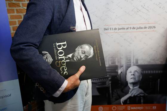 Una exposición en Madrid muestra el esplendor literario de Borges con 90 manuscritos