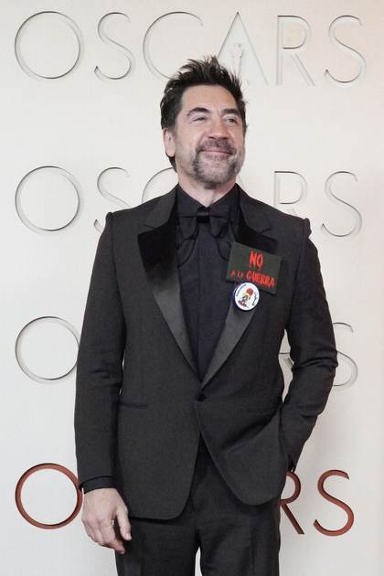 Bardem carga en los Óscar contra el conflicto en Oriente Medio y asegura que es "ilegal"