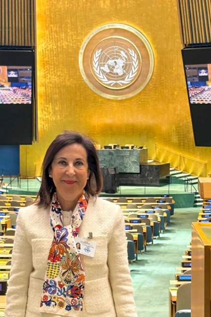 Robles pide en la ONU más mujeres en los ejércitos y reforzar su protección en conflictos