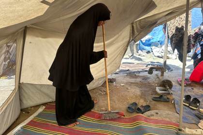 Mil días sin casa: familias desplazadas sobreviven en tiendas de campaña en Gaza