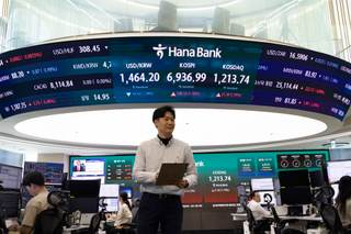 El Kospi surcoreano repunta un 5,12 % por tecnológicas y ante plan de escolta de EE. UU.
