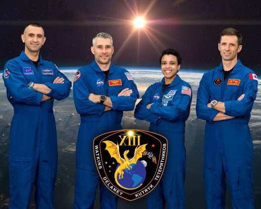 Cuatro astronautas intentarán este jueves el viaje más rápido de Estados Unidos a la EEI