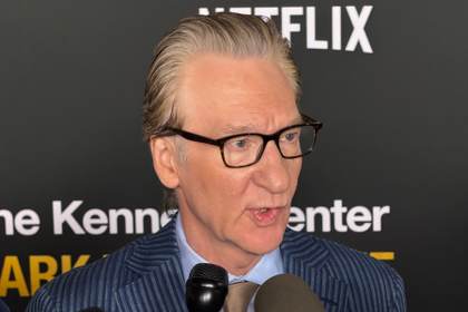 El comediante Bill Maher recibe el Premio Mark Twain al humor estadounidense