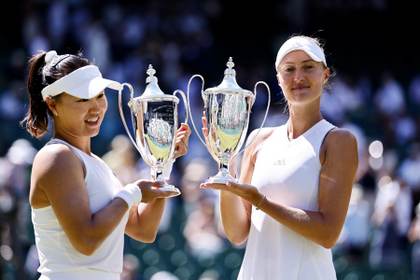 Guo y Mladenovic, campeonas en dobles tras ganar a Stefani y Dabrowski