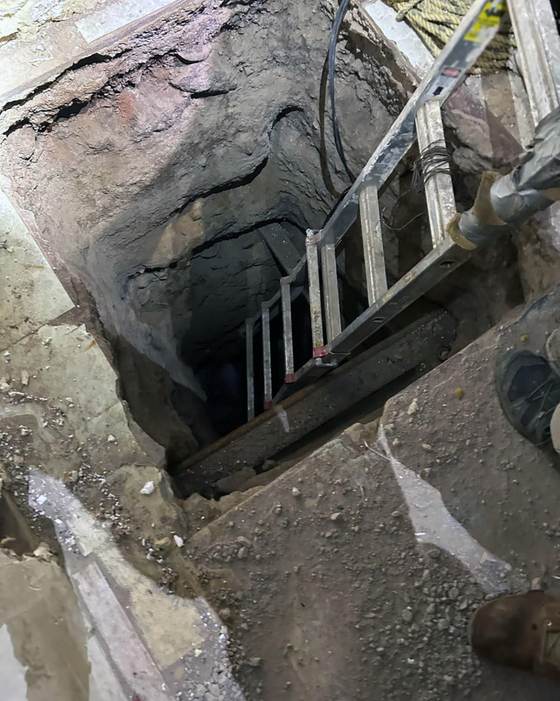 Inhabilitan túnel en norte de México usado para contrabando y tráfico de personas