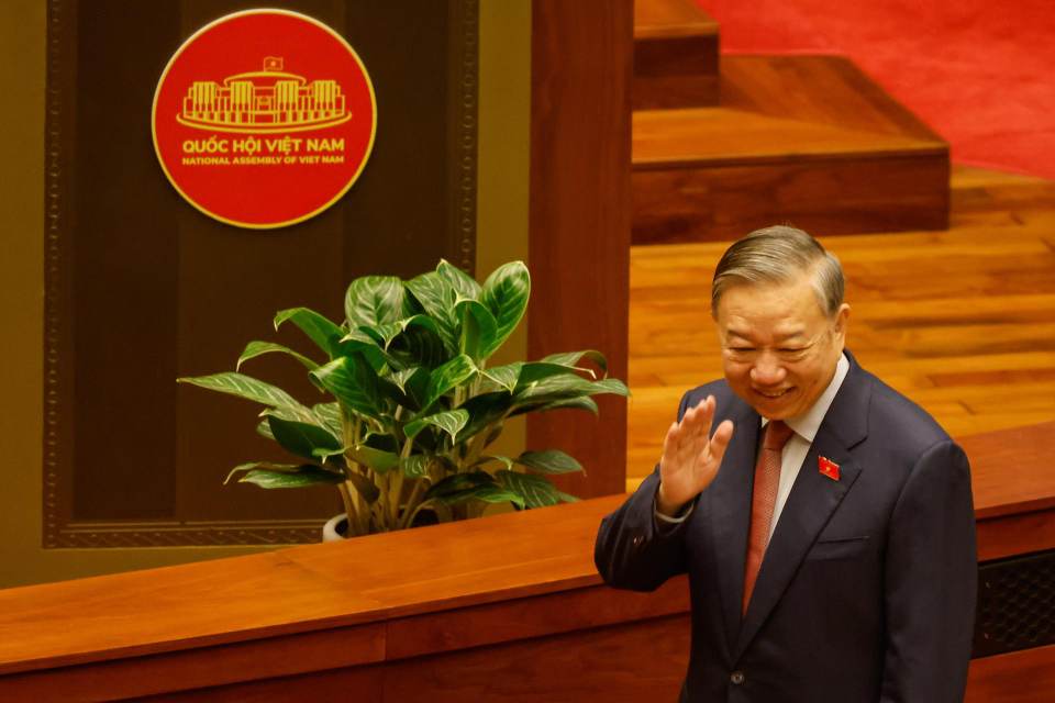 To Lam visita China en su primer viaje como jefe de Estado para reunirse con Xi Jinping