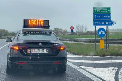 El centro de Italia entra en alerta roja por un fuerte temporal de lluvia y nieve