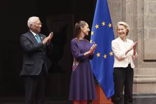 Sheinbaum agradece a la UE el "reconocimiento" a México y a los pueblos originarios