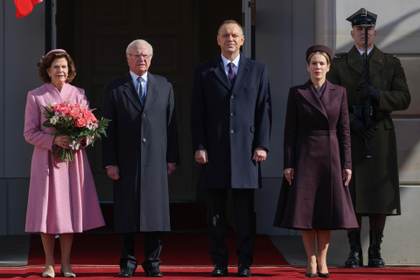 Los reyes de Suecia inician una visita de Estado de tres días a Polonia