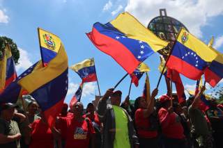 El chavismo marcha en apoyo a la participación de Delcy Rodríguez en las Naciones Unidas