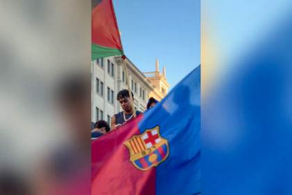 Israel arremete contra Lamine Yamal por ondear una bandera palestina en Barcelona