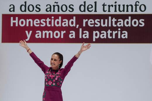 Sheinbaum, a dos años de su victoria electoral: "Vamos a defender la soberanía de México"